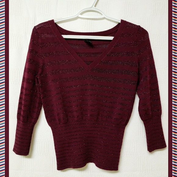 Express 3/4 Sleeve Sweater - Picture 1 of 2